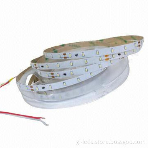 Waterproof Constant Current LED Flexible Strip Light, 12V DC Working Voltage